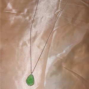 Layered geode necklace